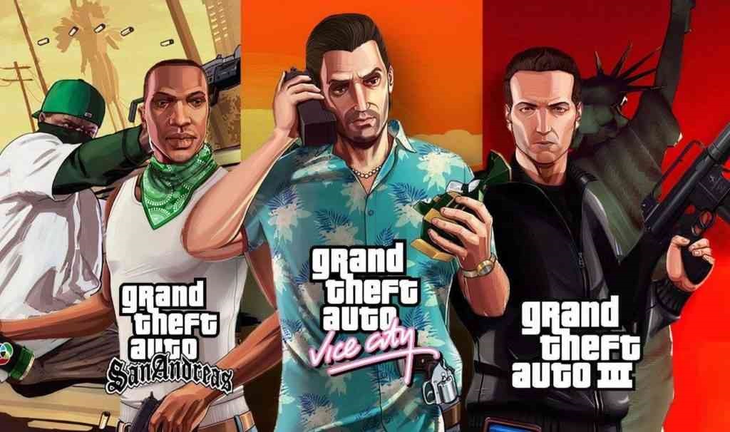 نسخه فیزیکی ریمستر سه گانه GTA Remastered Trilogy